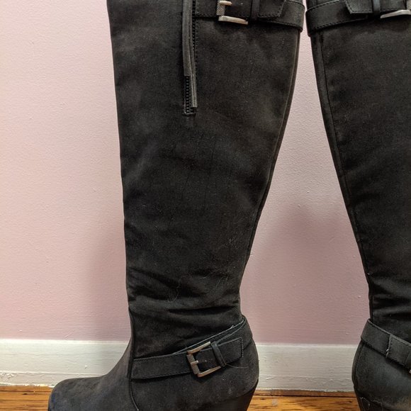 Unr8ed Black heeled boots - Picture 5 of 12